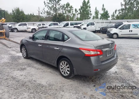 2015 Nissan Sentra S from USA, damaged, VIN 3N1AB7AP3FY280050